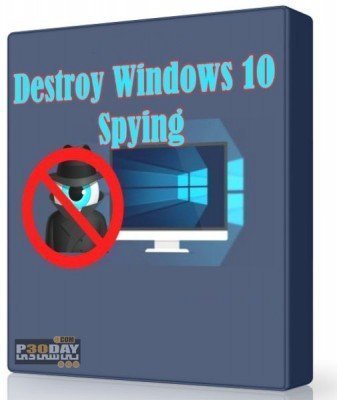 دانلود Destroy Windows 10 Spying 2.2.2.2 - جلوگیری از مصرف اینترنت در ویندوز 10