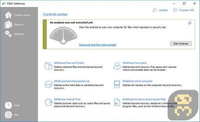 دانلود O&O SafeErase Pro v21.3.26142 - حذف بدون بازگشت اطلاعات