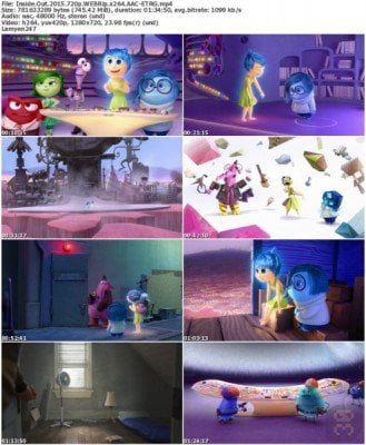 دانلود انیمیشن Inside Out 2015