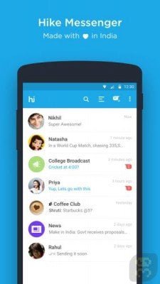 hike messenger 5.5.0 - دانلود مسنجر هایک اندروید