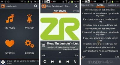 دانلود Musixmatch - Lyrics & Music v7.5.6 - یافتن موزیک از روی صدا