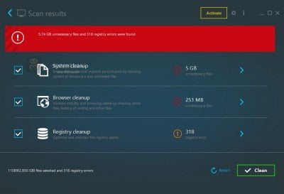 دانلود Carambis Cleaner 1.3.3.5315 - پاکسازی ویندوز از فایل های بیهوده