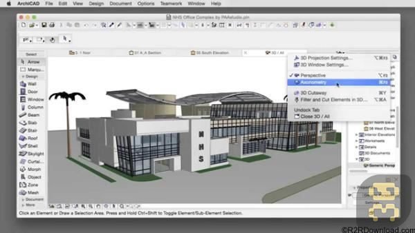 دانلود GRAPHISOFT ARCHICAD 29.0.2.3200- طراحی فضای 3 بعدی