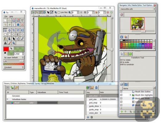دانلود Synfig Studio 1.4.0 - برنامه انیمیشن سازی کم حجم