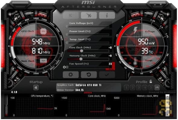 دانلود MSI Afterburner v4.6.7 - نرم افزار اورکلاک کارت گرافیک