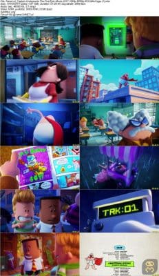 دانلود انیمیشن Captain Underpants The First Epic Movie 2017