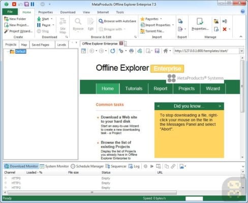دانلود MetaProducts Offline Explorer Enterprise 8.8.0.5004 - مرور آفلاین سایت ها