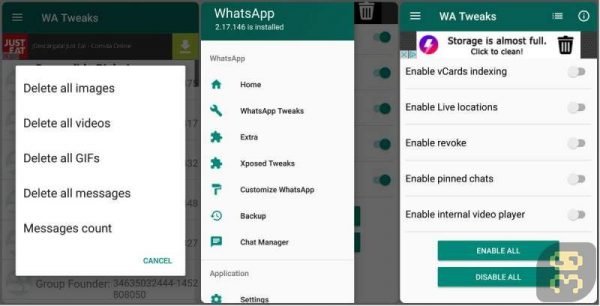 دانلود WA Tweaks for WhatsApp - تنظیمات مخفی واتس اپ اندروید