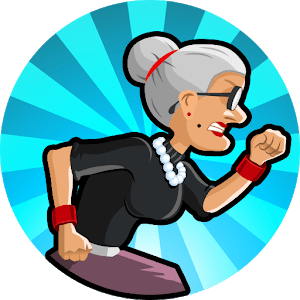 دانلود Angry Gran Run: Running Game v2.6.0 بازی مادربزرگ عصبانی دونده اندروید