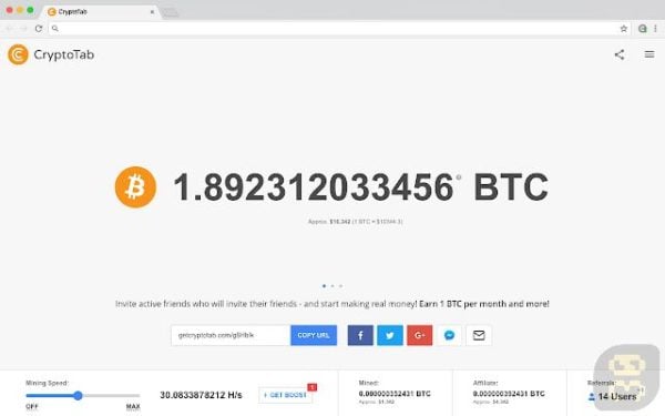 دانلود کریپتو تب Cryptotab Browser - مرورگر استخراج بیت کوین