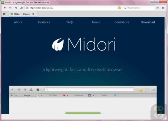 دانلود مرورگر سبک اینترنت میدوری Midori v0.5.11