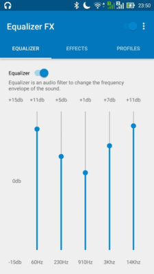 افزایش کیفیت صدای آهنگ در اندروید - Equalizer FX Pro