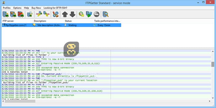 دانلود FTPGetter Professional 5.97.0.297 - مدیریت و انتقال فایل ها با اف تی پی