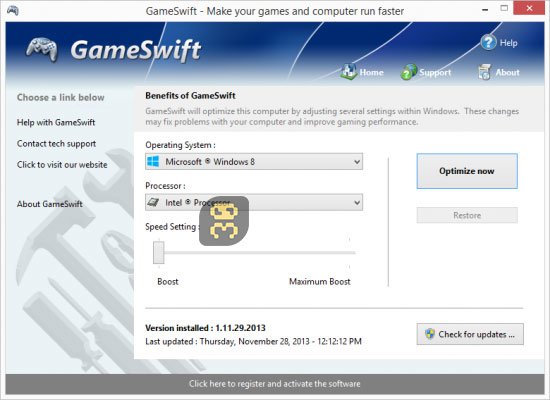 دانلود PGWare GameSwift 02.10.21.2024 - بهینه سازی اجرای بازی ها