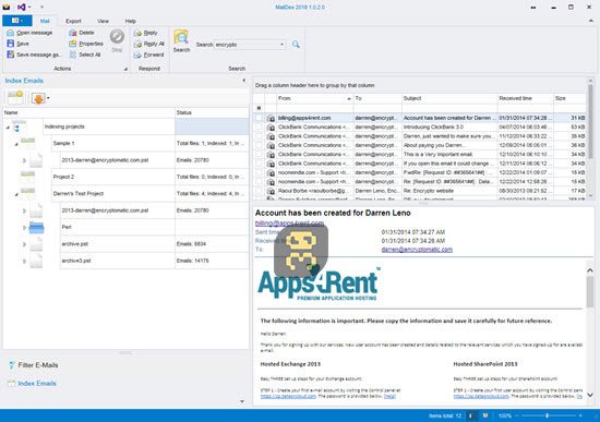 دانلود Encryptomatic MailDex 2024 v2.5.16.0 - مدیریت ایمیل