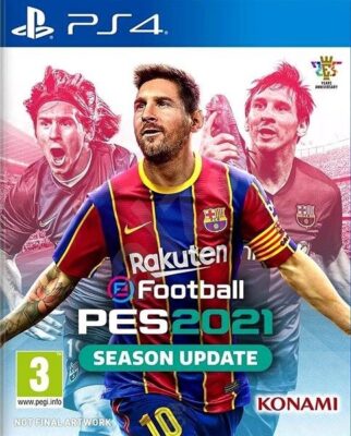 دانلود نسخه هک شده بازی eFootball PES 2021 برای PS4