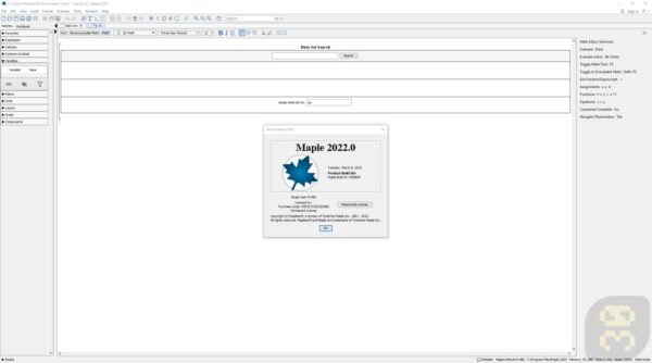 نرم افزار محاسباتی حل معادلات دیفرانسیل Maplesoft Maple 2026.1.1