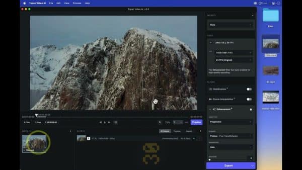 دانلود ویرایش ویدیو هوش مصنوعی توپاز Topaz Video AI Pro 7.1.6