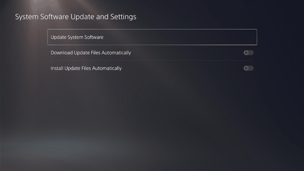 سپس گزینه‌های Download Update Files Automatically