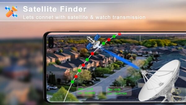 دانلود برنامه ماهواره یاب اندروید - Satellite Finder: Dish Network