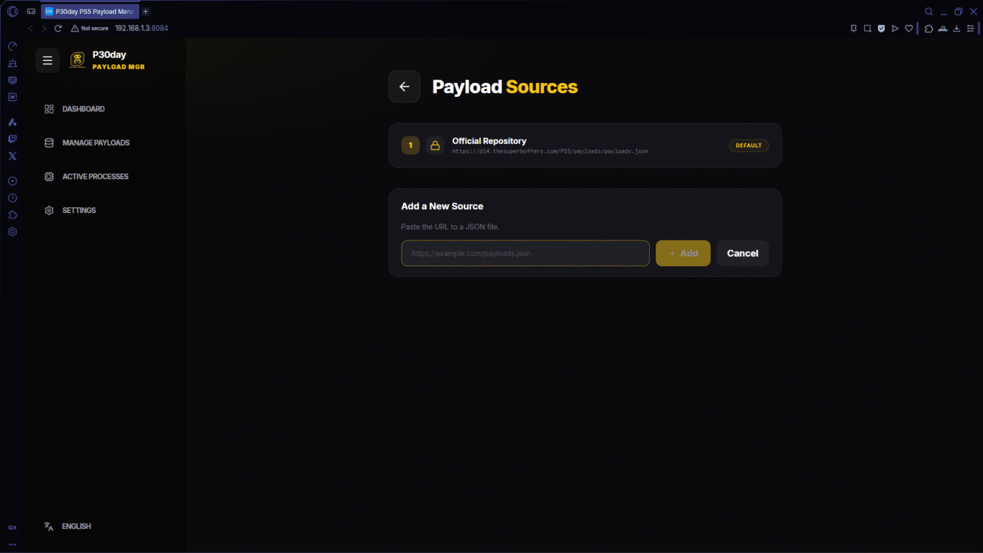 Payload Manager PS5 | مدیریت و اجرای آسان Payload در PS5