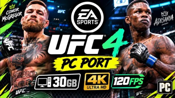 دانلود بازی UFC 4 برای کامپیوتر